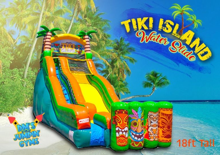 Tiki Island Water Slide