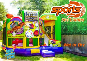 Sports Themed Bounce House