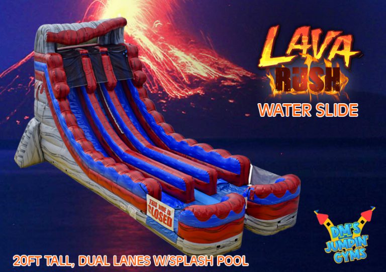 Lava Rush Water Slide