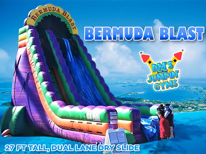 Bermuda Blast Inflatable Slide