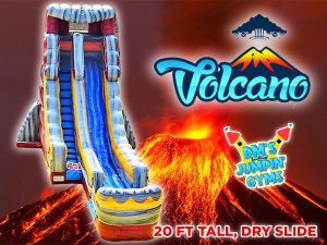 Volcano Inflatable Slide