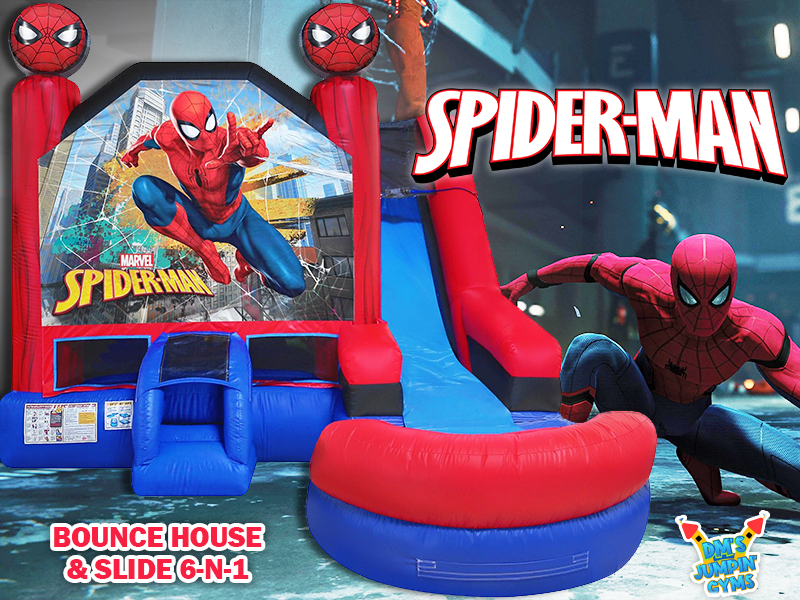 Spiderm-Man Bounce House