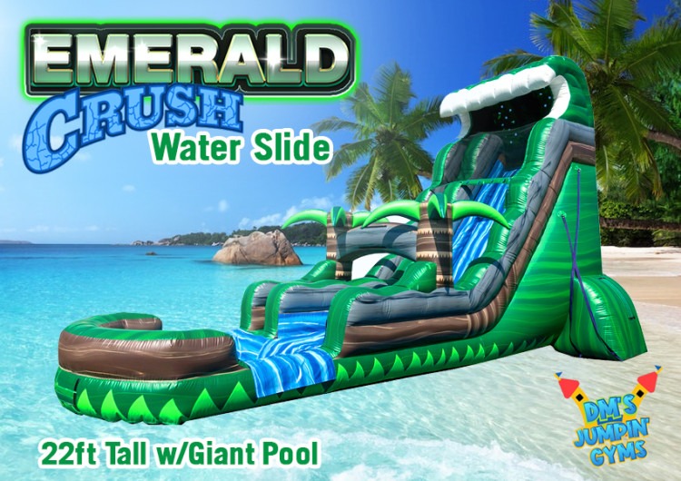 22' Emerald Crush Slide