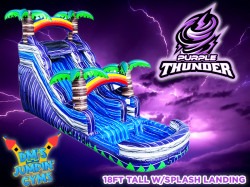 18' Purple Thunder Slide (Water)