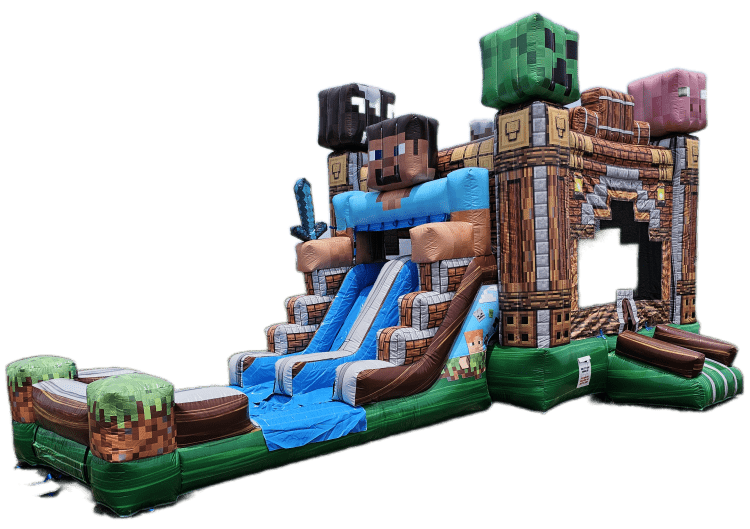 Pixelated Bounce & Slide (Wet/Dry)